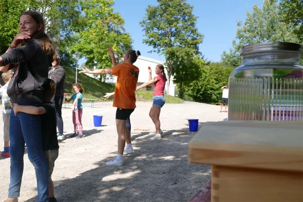 Sport und Spaß im Englischcamp