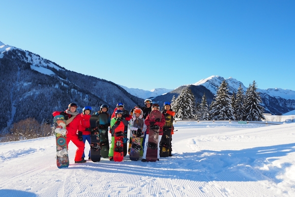 Snowboardcamp in Saalbach