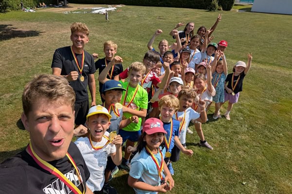 Gruppenbild im Tagescamp Leipzig