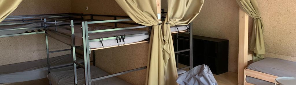 Das Innere der Lodges