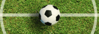 Ball auf der Mittellienie