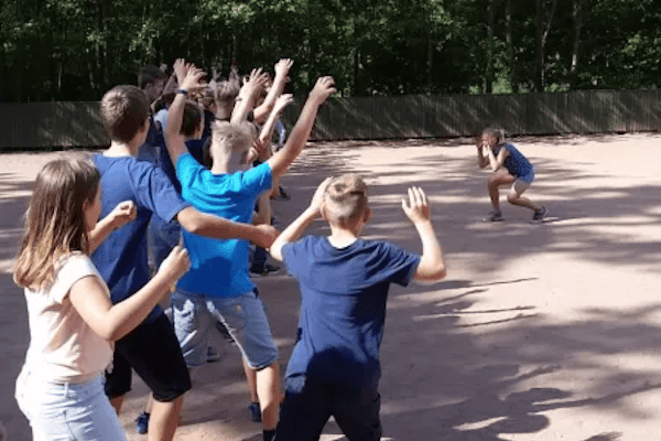 Action auf Burg Schwaneck