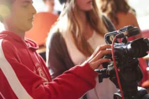 Filmaction in Monschau