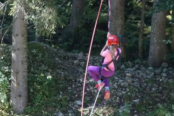 Klettern im Camp in Spitzingsee