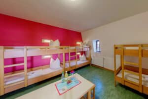 Zimmer im Camp Taltitz