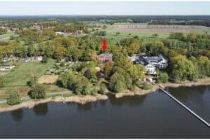 Jugendherberge von oben