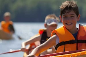 Kajaktour in Langholz