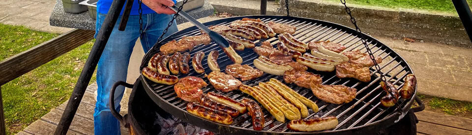 Fleisch auf dem Grill