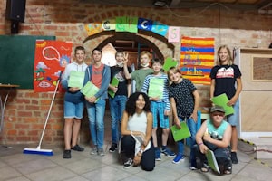 Englischunterricht im Englisch Multimediacamp am Schloss