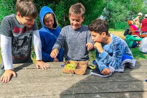 Schatzsuche im Englisch und Action Daycamp Burg Schwaneck