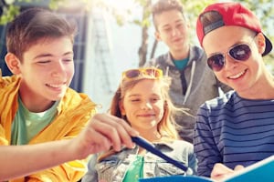 Englischlernen im Freien