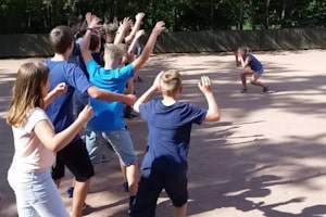 Gruppenspiel auf Burg Schwaneck