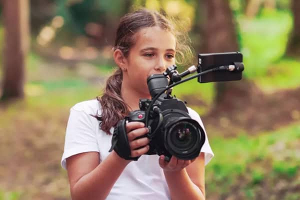 Filmen im Camp in Bad Malente