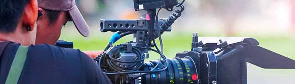 Kamera beim Filmdreh