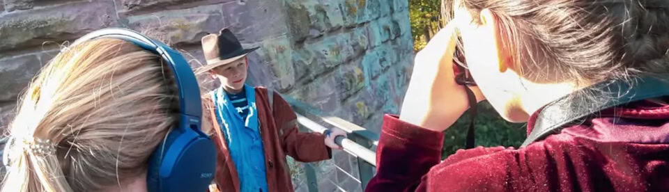 Filmen im Camp in Freusburg