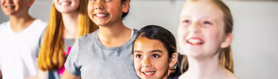 Kinder haben Spaß im Tanz Camp in Hattingen