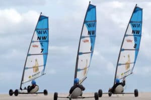 Spaß im Strandsegel Camp in Langholz