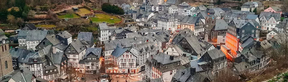 Ausblick auf Monschau