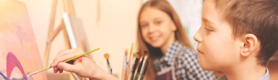 Konzentration im Kunst Camp auf Schloss Boitzenburg