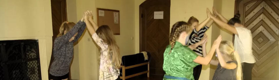 Action im Tanz Camp auf Schloss Boitzenburg