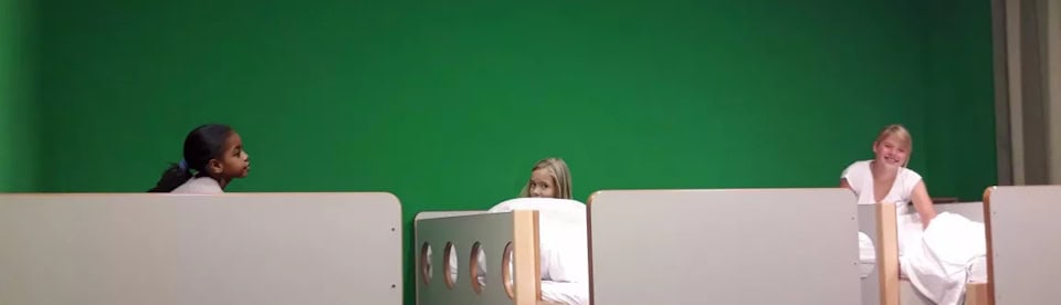 Kinder im Zimmer in Wannsee