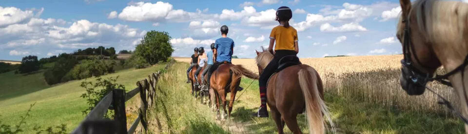 Ausritt im Reit Camp in Wiehl