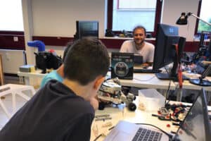 Teilnehmer im Codingcamp