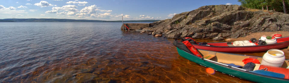 Kanu bei der Kanutour