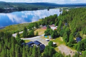 Überblick über das Outdoorcamp in Idre