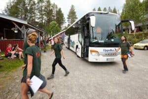 Campbus ins Outdoorcamp nach Schweden