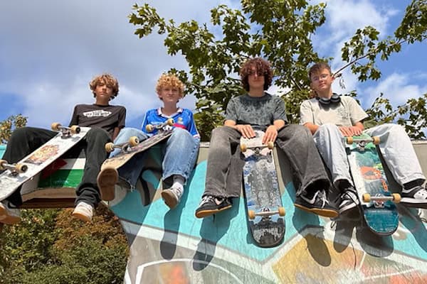 4 Jungs auf dem Skate Roadtrip Portugal