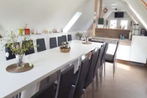 Viel Platz für Winterangebote im Mehrzweckraum / Wintertraum