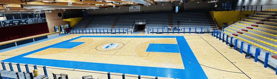 Sporthalle Italien