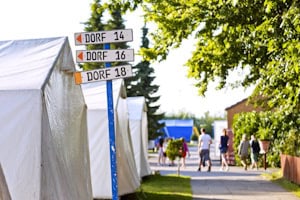 Zeltcamp SuperBeach Camp Grömitz