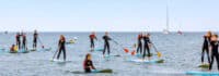 Stan-Up-Paddling im SuperBeach Camp Grömitz